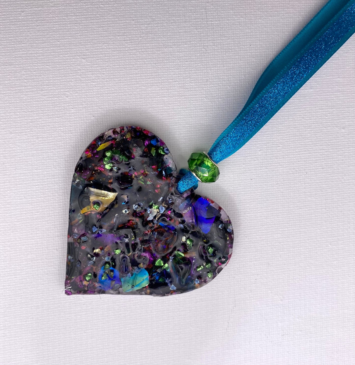 Dark Unicorn Perfectly Imperfect Heart Ornament