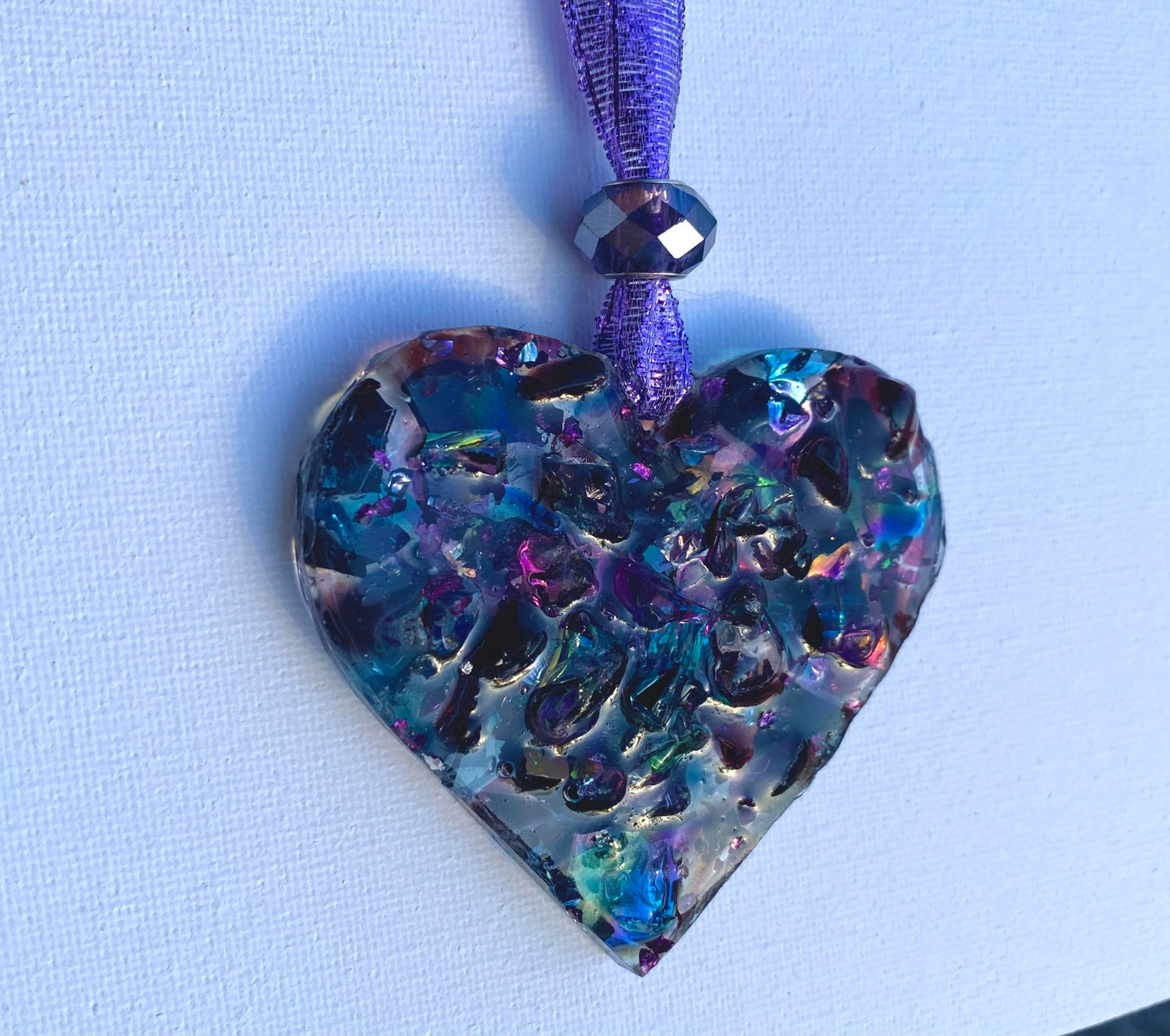 Dark Unicorn Perfectly Imperfect Heart Ornament