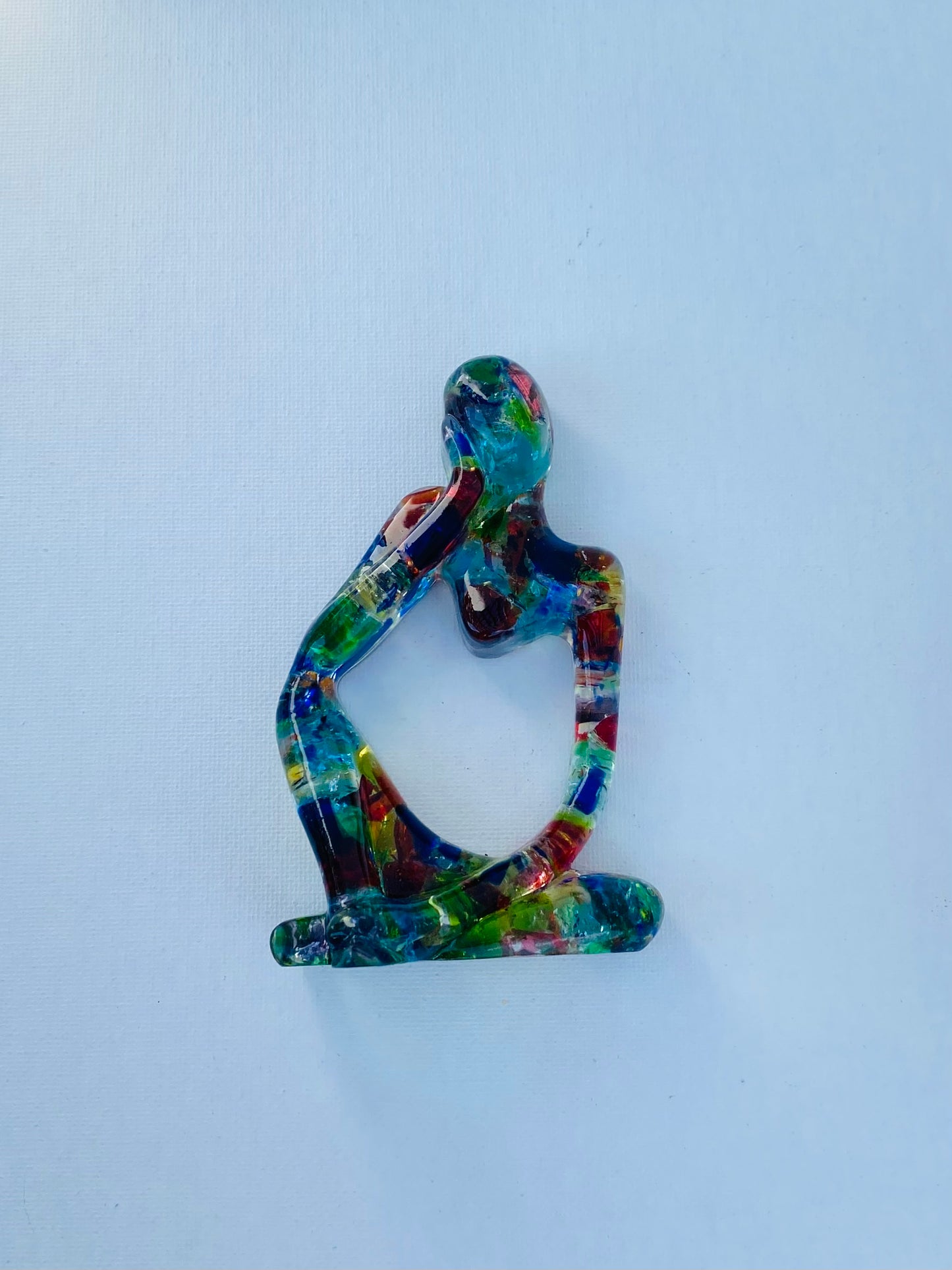 Spectrum of Color - Autism Awareness - Recycled Glass Figurine