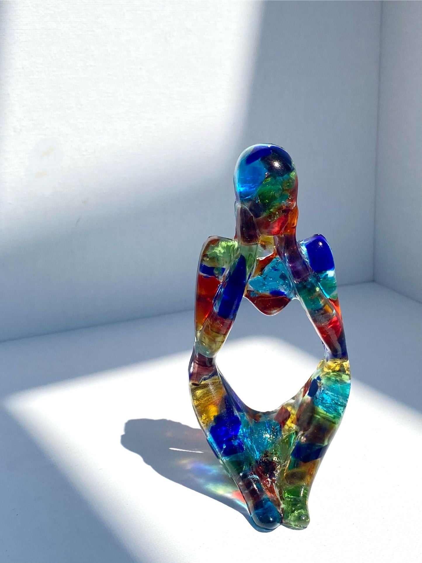 Spectrum of Color - Recycled Glass Figurine