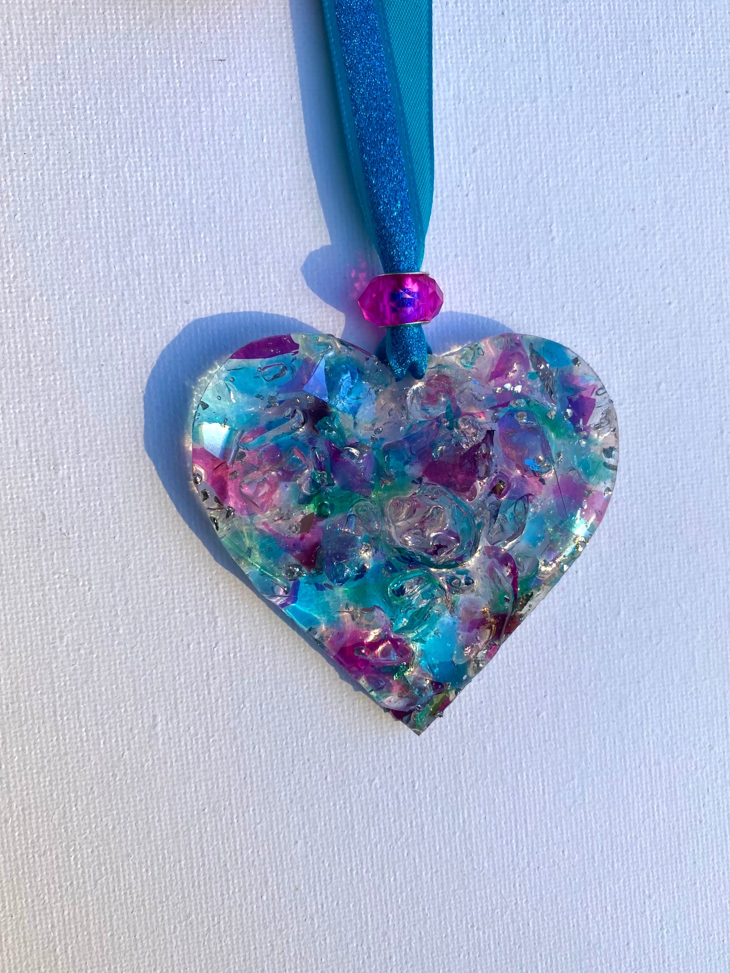 Bright Unicorn Perfectly Imperfect Heart Ornament