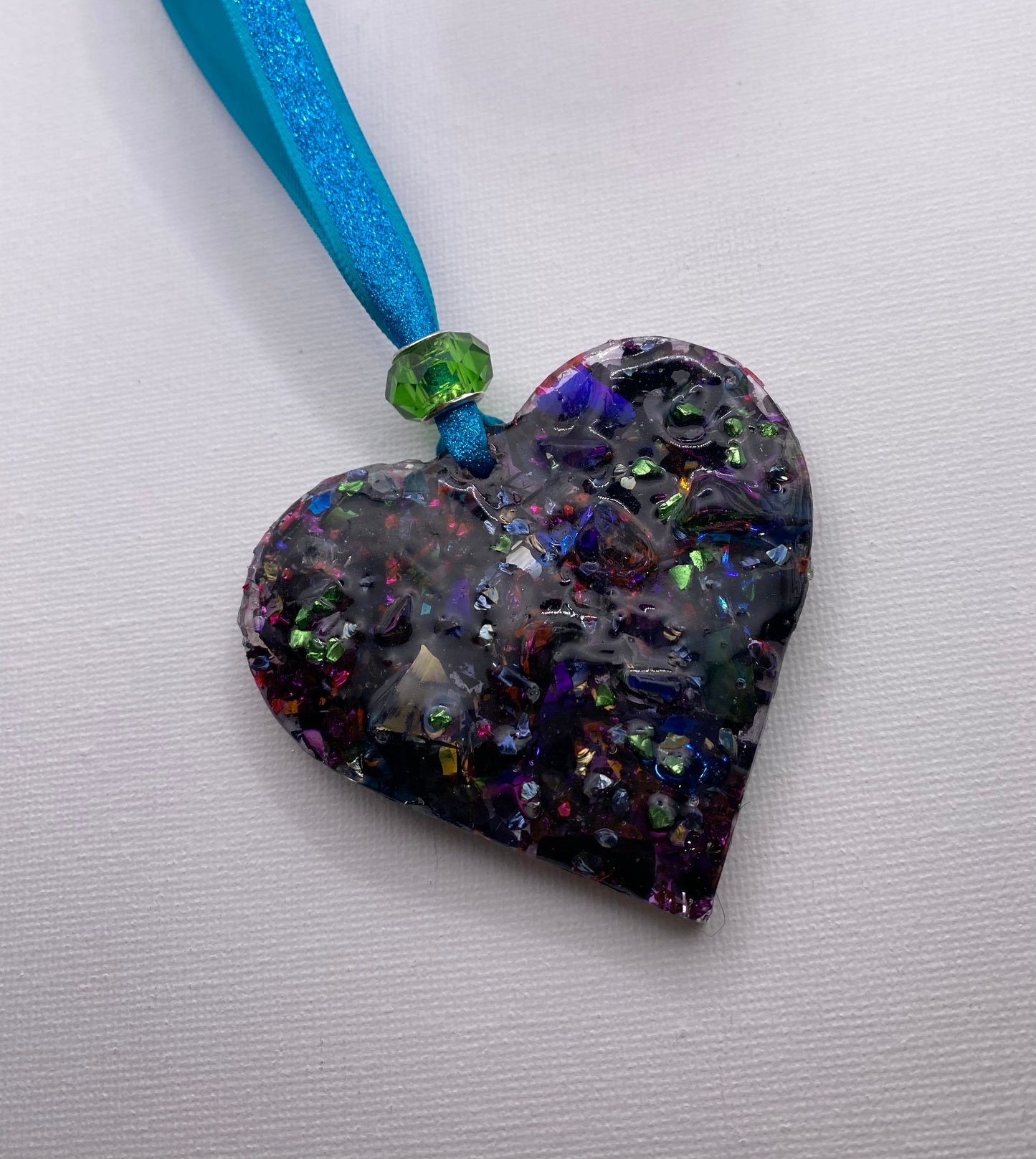 Dark Unicorn Perfectly Imperfect Heart Ornament