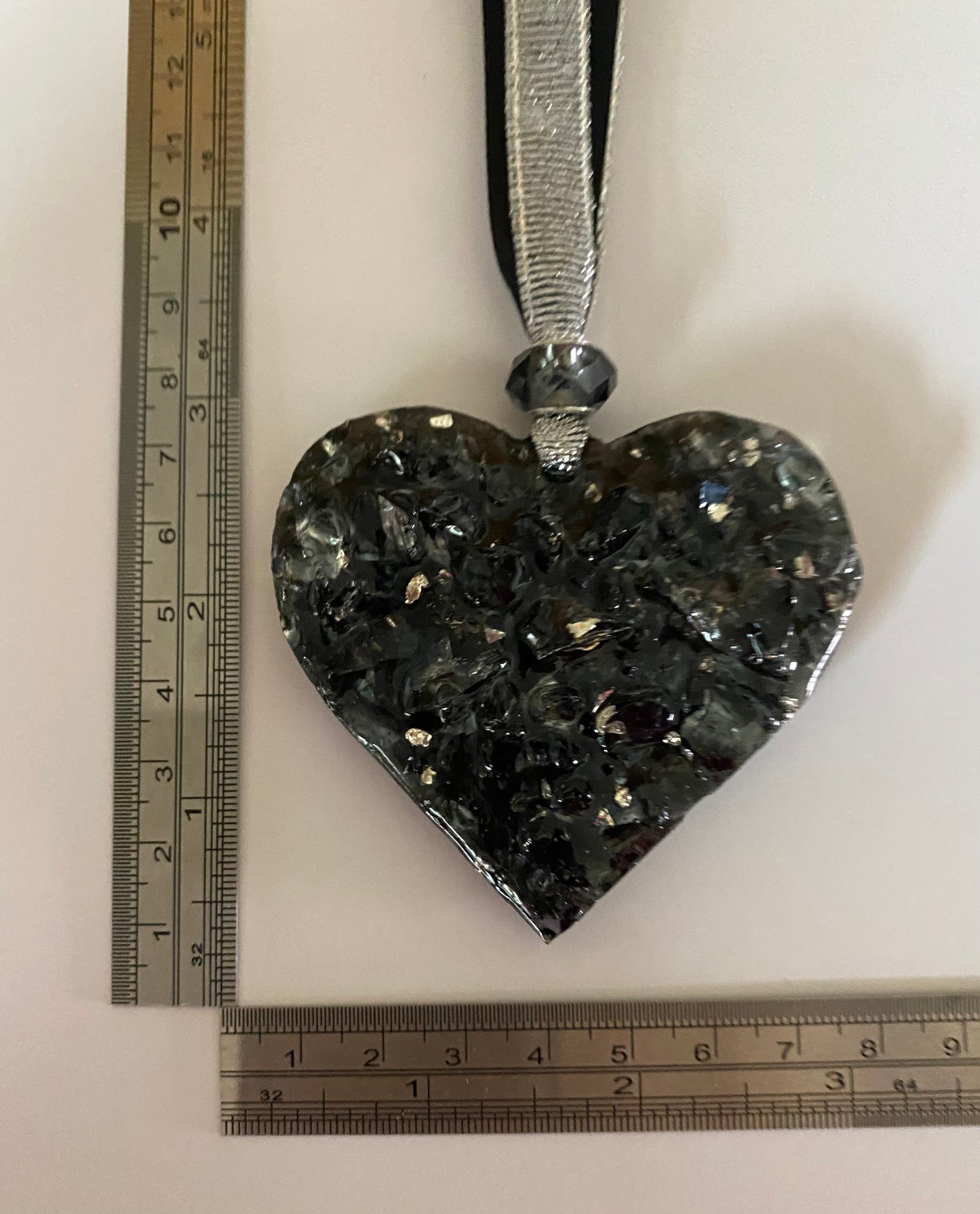 Fifty One Shades of Gray Perfectly Imperfect Heart Ornament - Valentine