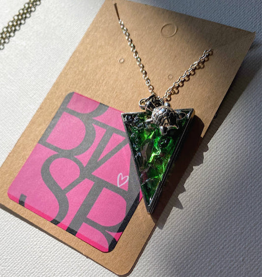 Sea Turtle Green Bespoke Necklace